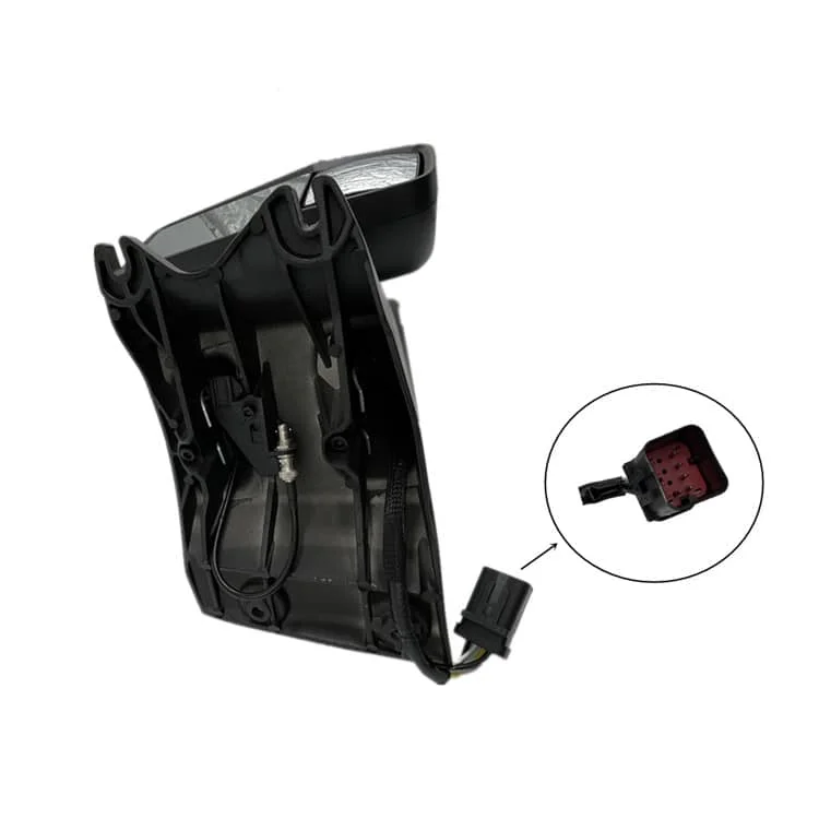 Black Truck Door Mirror Assembly for KENWORTH T680 (RH) - Image 3