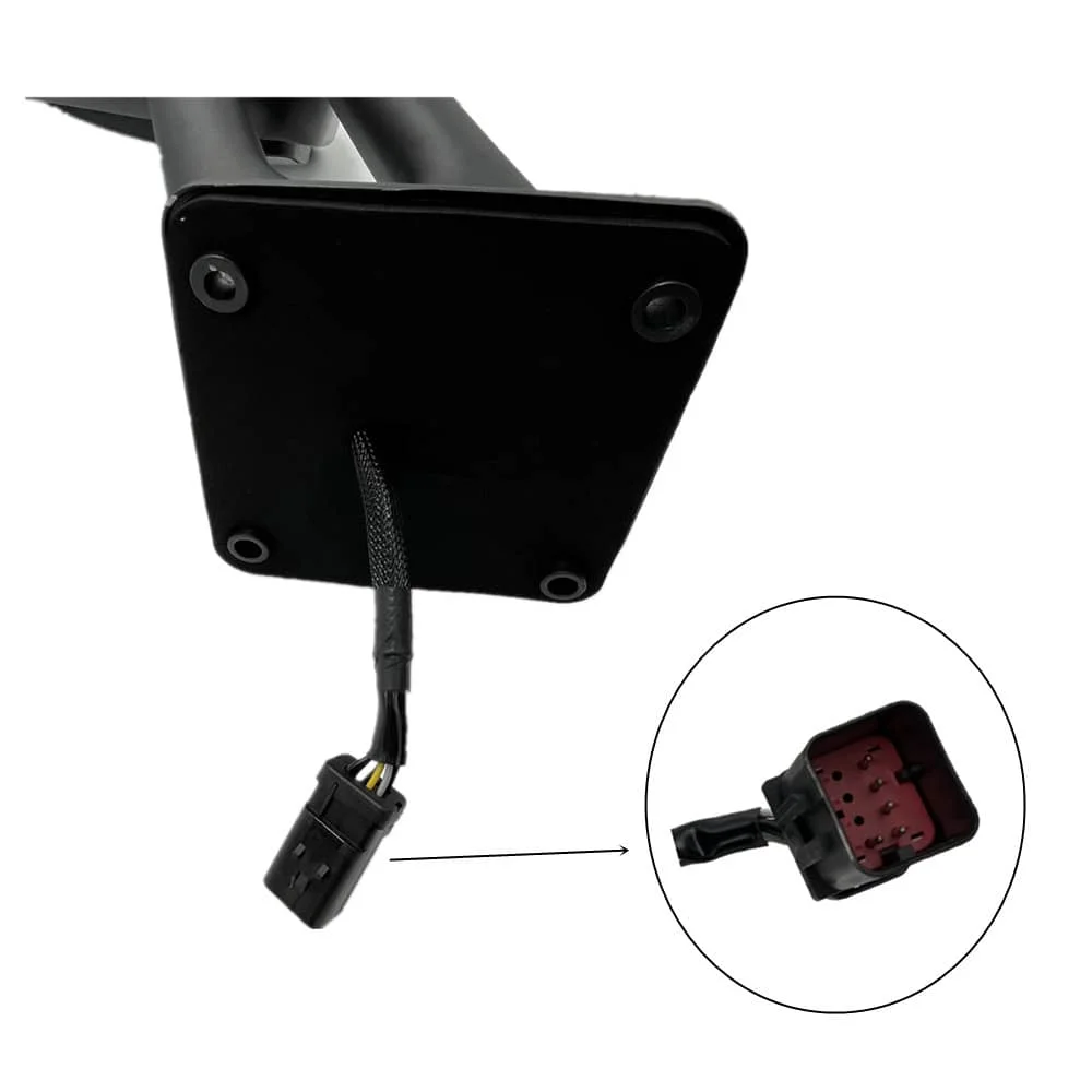Black Truck Door Mirror Assembly Fit for PETERBILT 579 2010-2018 (LH) - Image 2