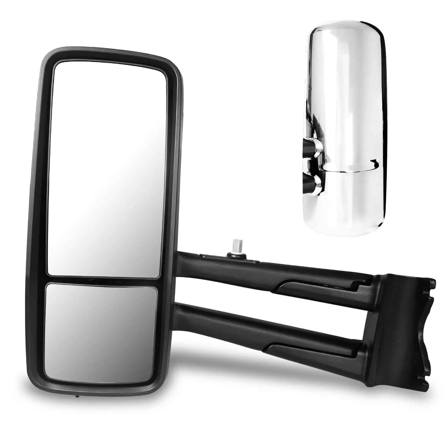 Chrome Truck Door Mirror Assembly Fit for KENWORTH T680 (LH)
