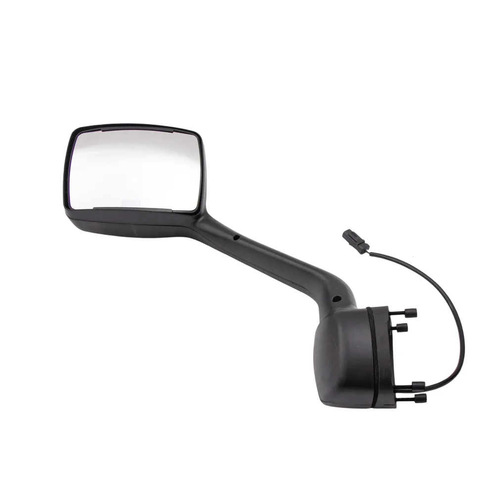 Black TruckHood Mirror Assembly for KENWORTH T680 2022 (LH)