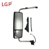 semi truck side mirror