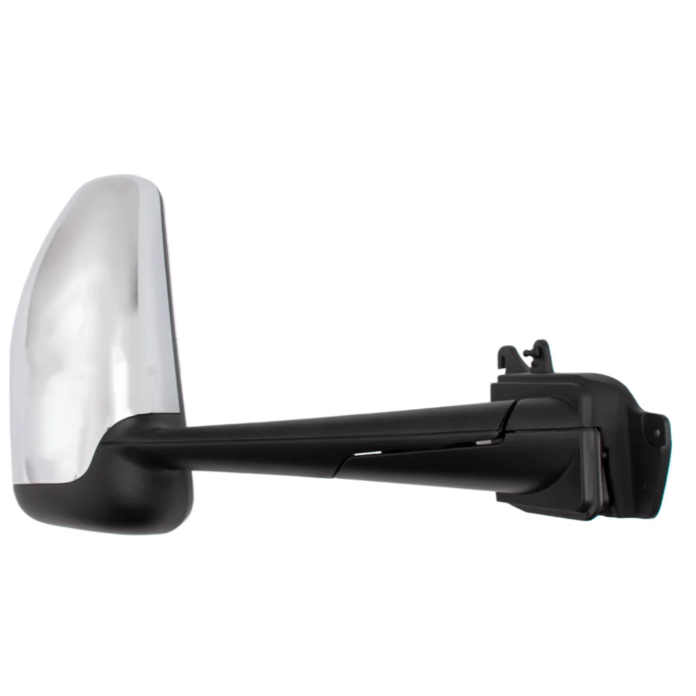 Chrome Door Mirror Assembly W/Motor&Heat for NEW Peterbilt 579 2022-2024 Passenger (RH)